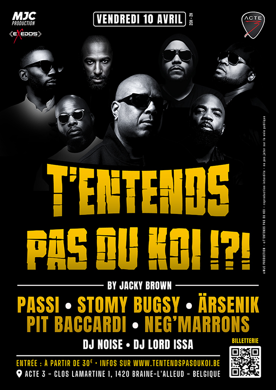 Affiche du Festival T'entends pas ou koi!?! 2026
